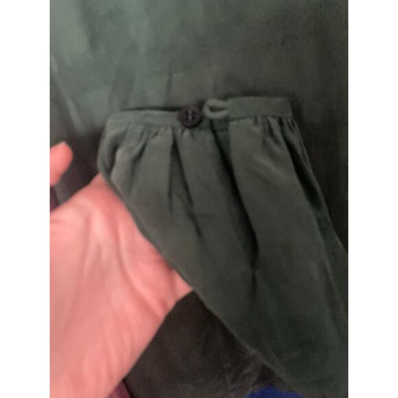 Kurt Lyle Dutchess Duke Colorblock Long Sleeve Maxi Dress Green/Blue/Red Size M - Picture 5 of 9